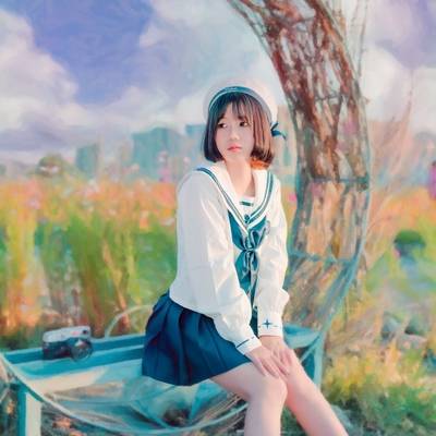 少女模特