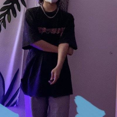 黑白模特