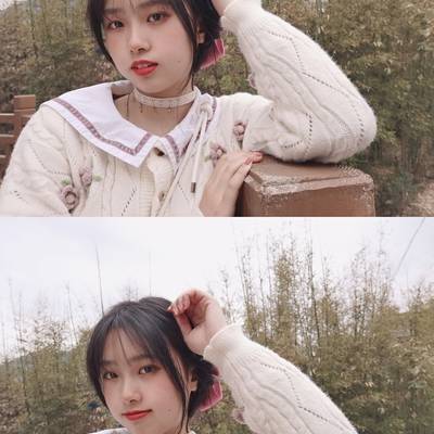 森系模特