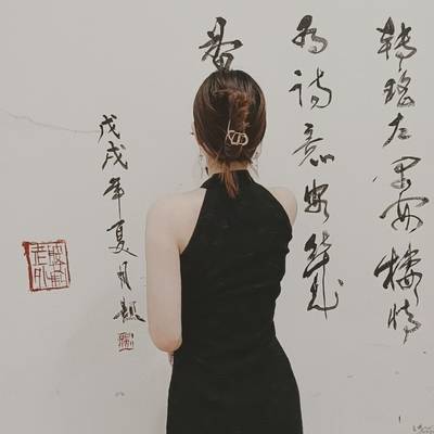 旗袍模特
