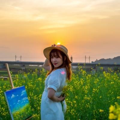 清新模特