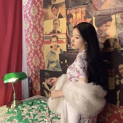 民国模特
