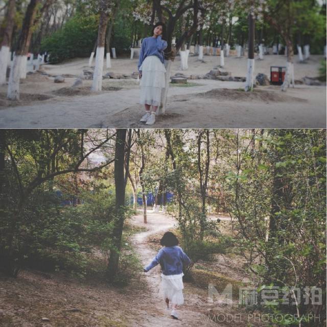 森系模特