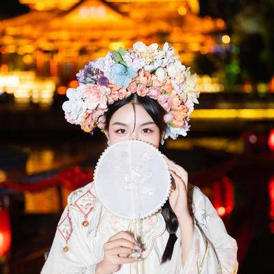 汉服模特