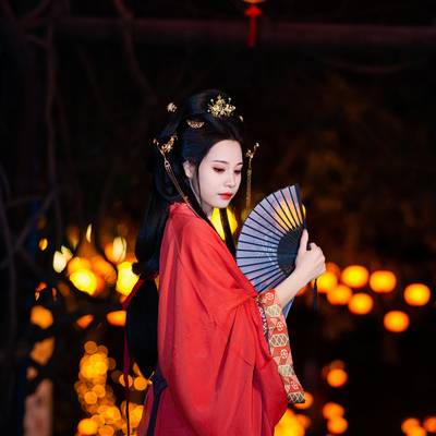 汉服模特