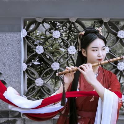 汉服模特