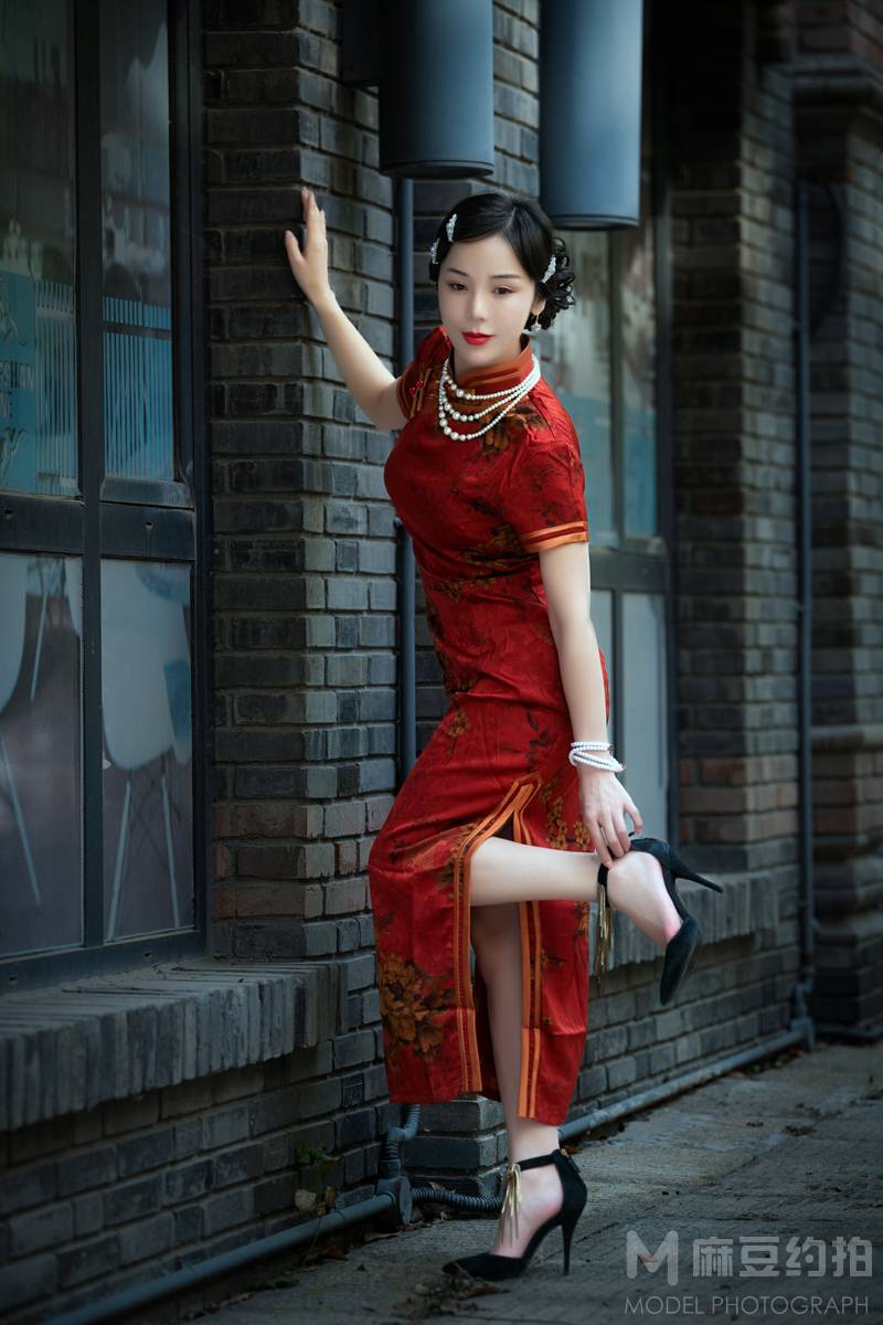 旗袍模特