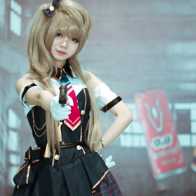 妆容模特