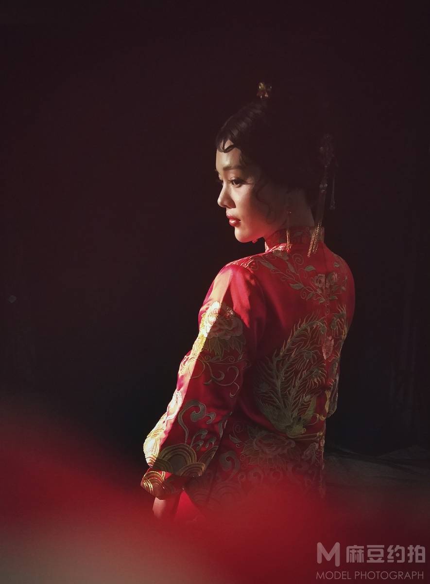 旗袍模特