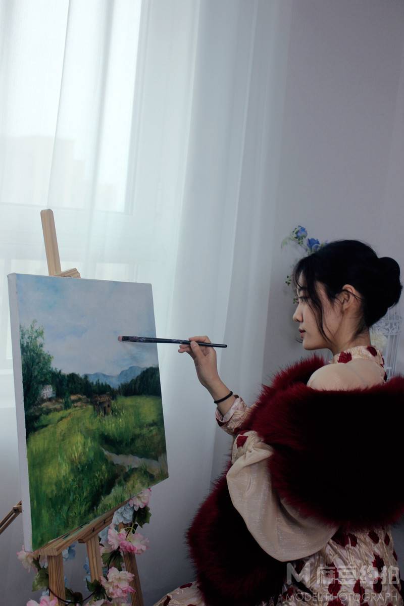 校园模特