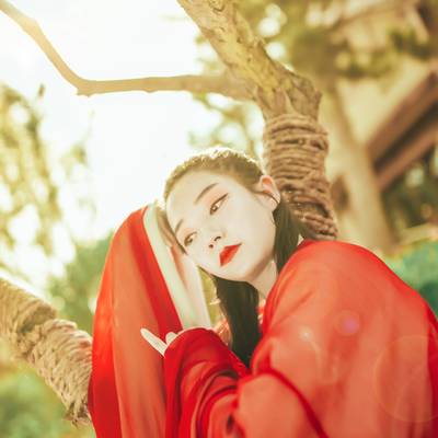 汉服模特