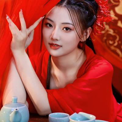 汉服模特
