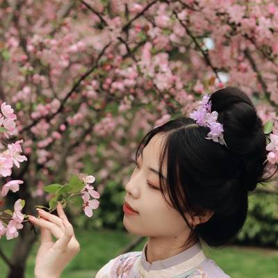 汉服模特