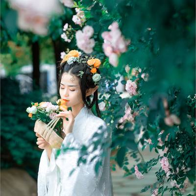 汉服模特