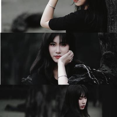 森系模特