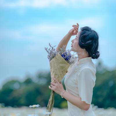 汉服模特