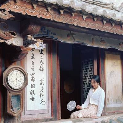 汉服模特