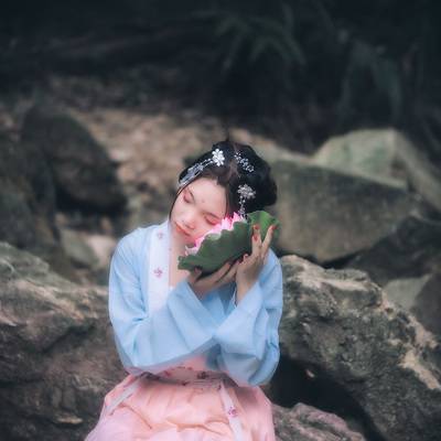 汉服模特