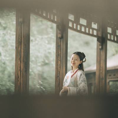 汉服模特