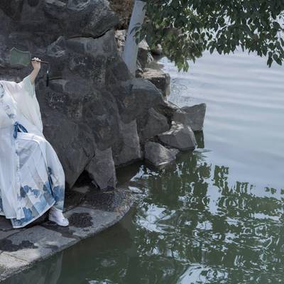 汉服模特
