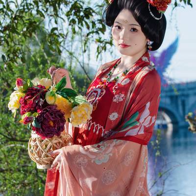 汉服模特
