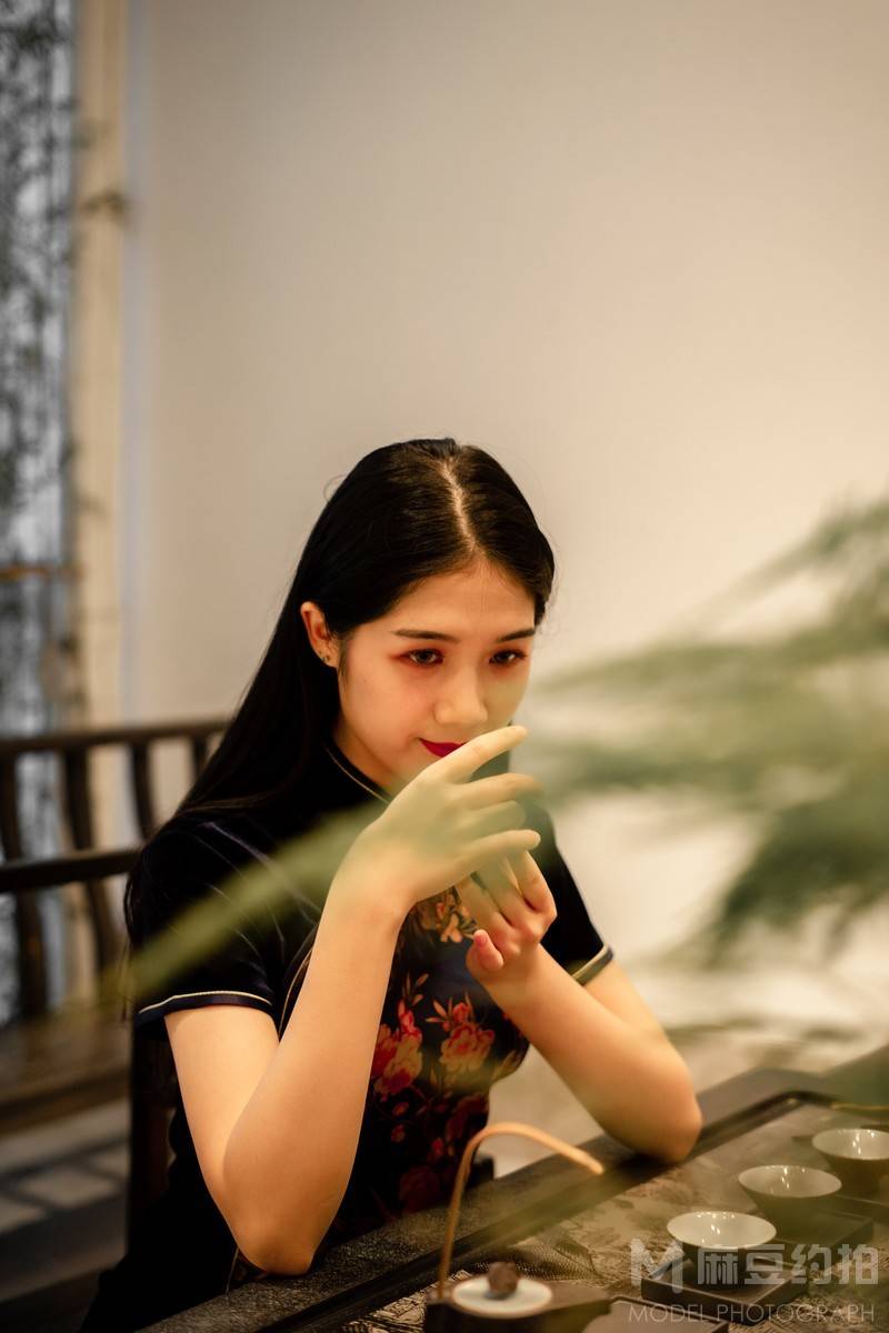 旗袍模特