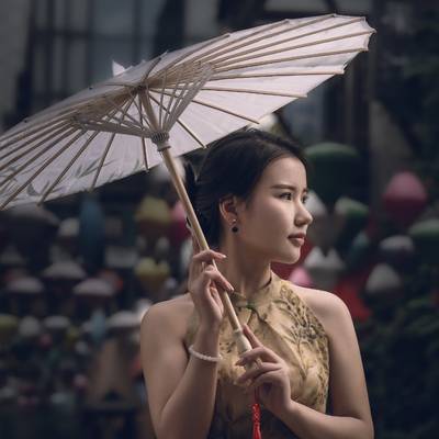 民国模特