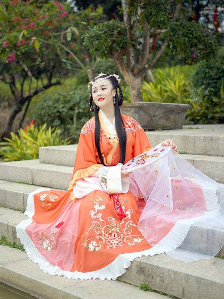 汉服模特