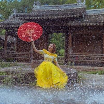 汉服模特