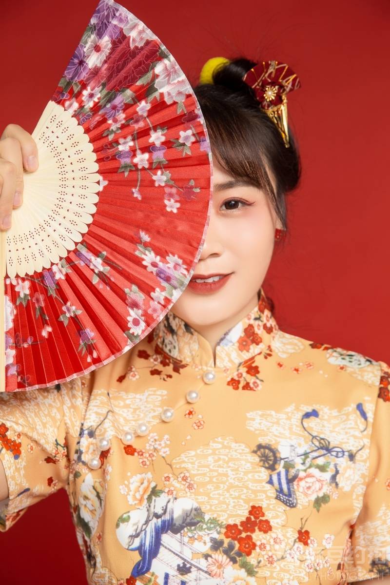 旗袍模特