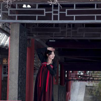 汉服模特