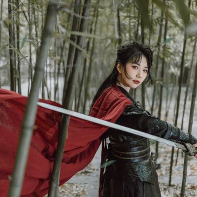 汉服模特