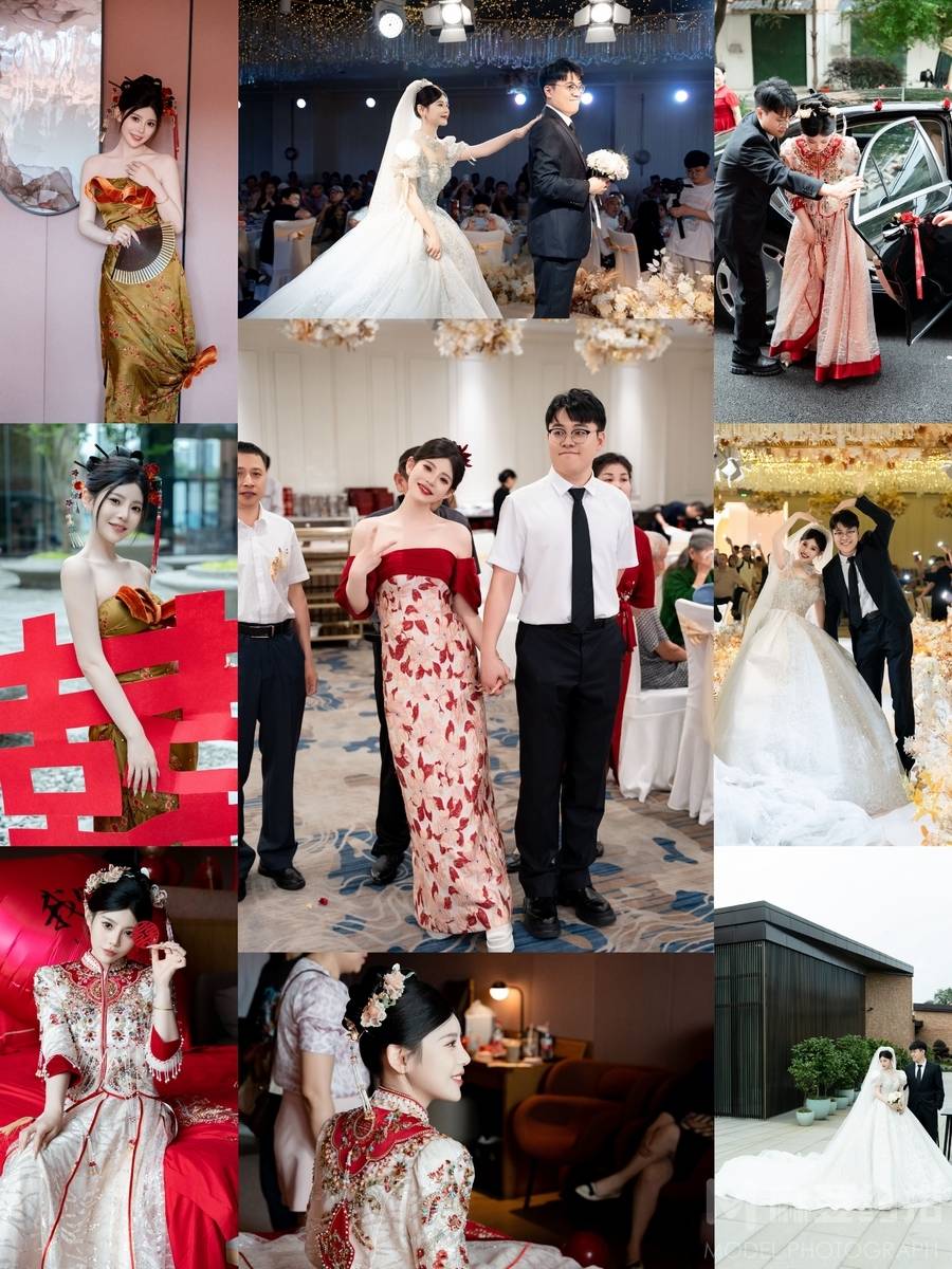 婚礼模特