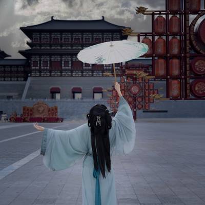 汉服模特