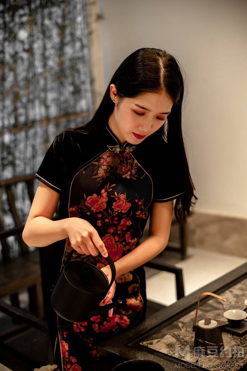 旗袍模特