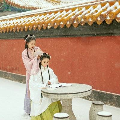 汉服模特