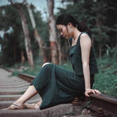 森系模特