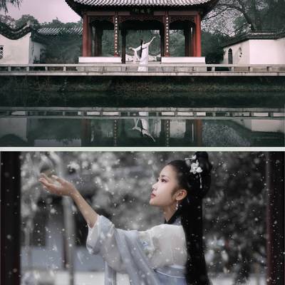 汉服模特