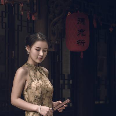 民国模特