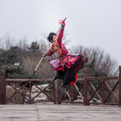 汉服模特