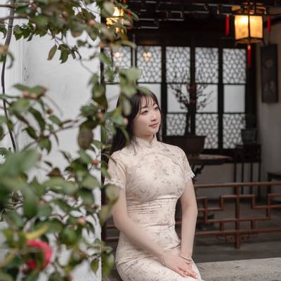 旗袍模特