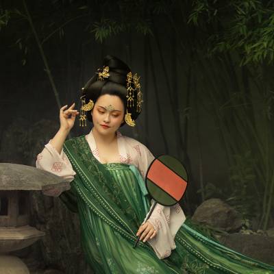 汉服模特