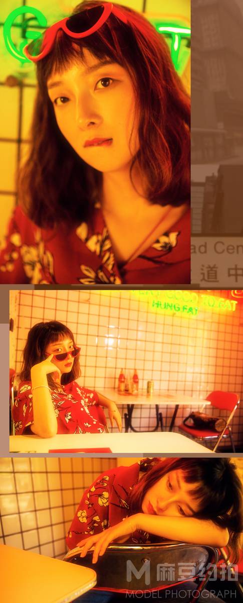情绪模特