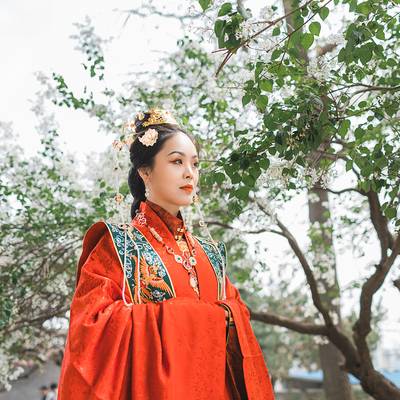 汉服模特
