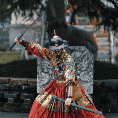 汉服模特