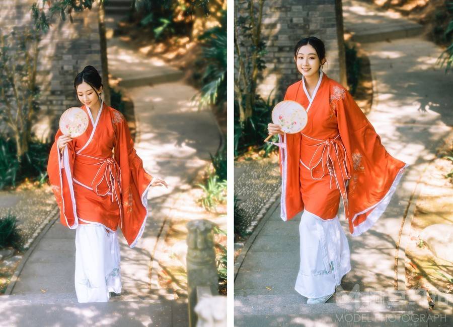汉服模特