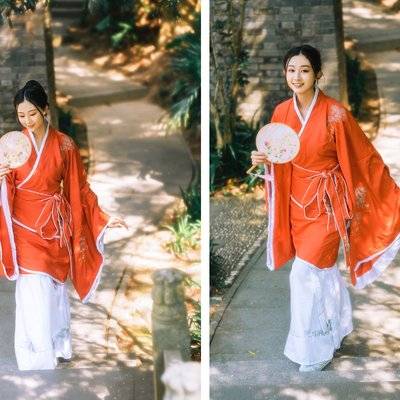 汉服模特