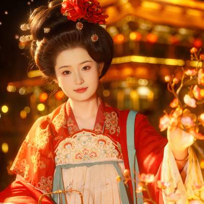 汉服模特
