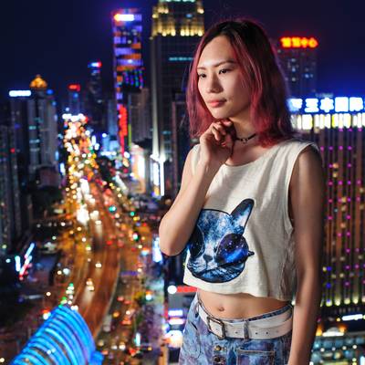 情绪模特