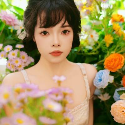 森系模特